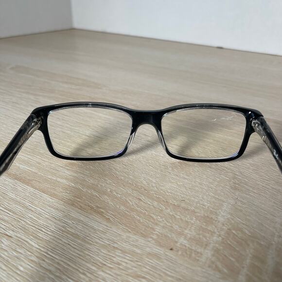 Ray-Ban RB5245 2034 Shiny Black On Clear 52-17-140 Eyeglasses Frames Only - Picture 5 of 8